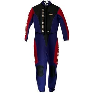 Vintage Sea Doo 2 piece wet suit jacket zip front 90s water sports outdoor M